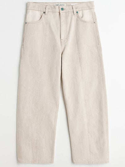 Fatigue Cut Jeans Beige - OUR LEGACY - BALAAN 2