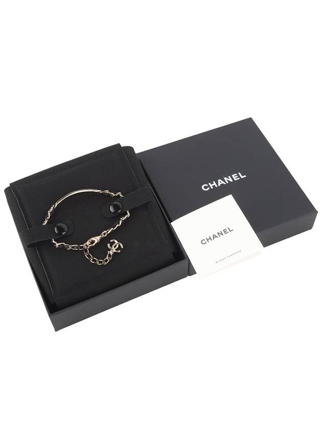 CC Crystal Lambskin Chain Bracelet 34229 - CHANEL - BALAAN 6