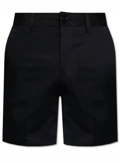 De Coeur Motif Chino Shorts Black - AMI - BALAAN 2