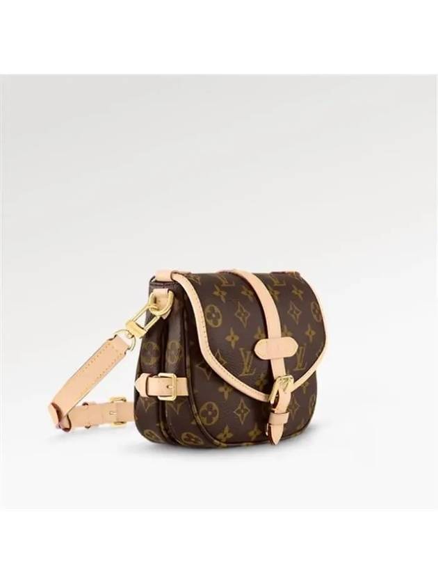 Monogram Saumur BB Shoulder Bag Brown - LOUIS VUITTON - BALAAN 4