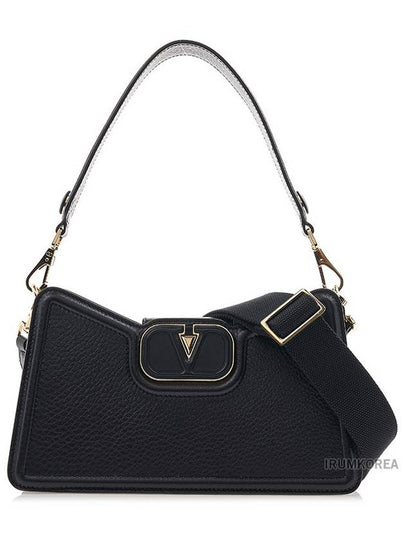 Women's Logo Shoulder Bag Black - VALENTINO - BALAAN 2