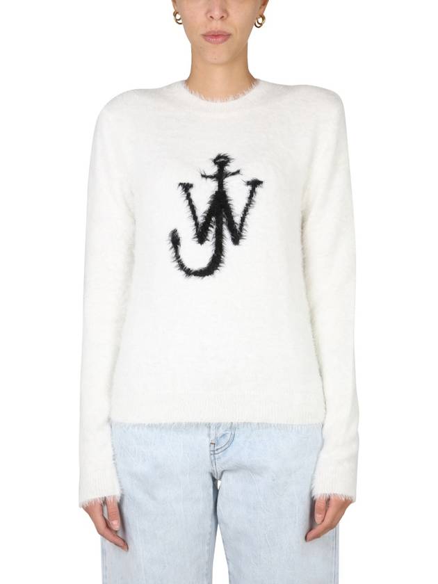 MAGLIA CON INTARSIO LOGO - JW ANDERSON - BALAAN 1