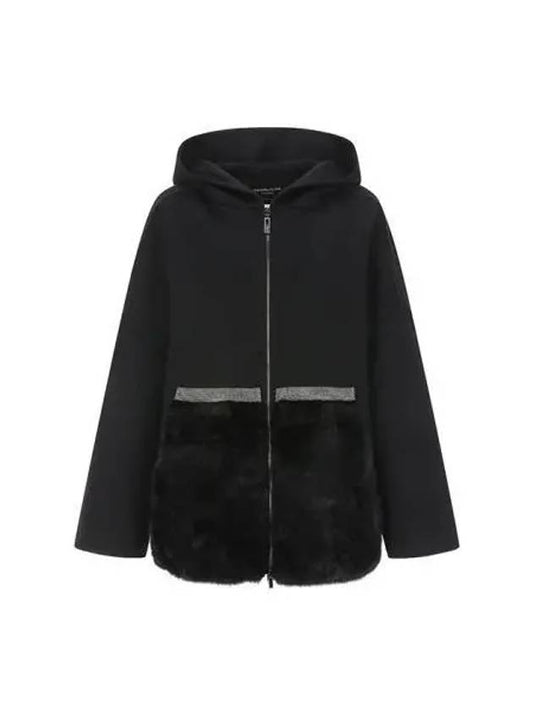 Women s Coat Black PLD222B882 - FABIANA FILIPPI - BALAAN 1