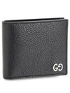 GG Metal Logo Half Wallet Black - GUCCI - BALAAN 2