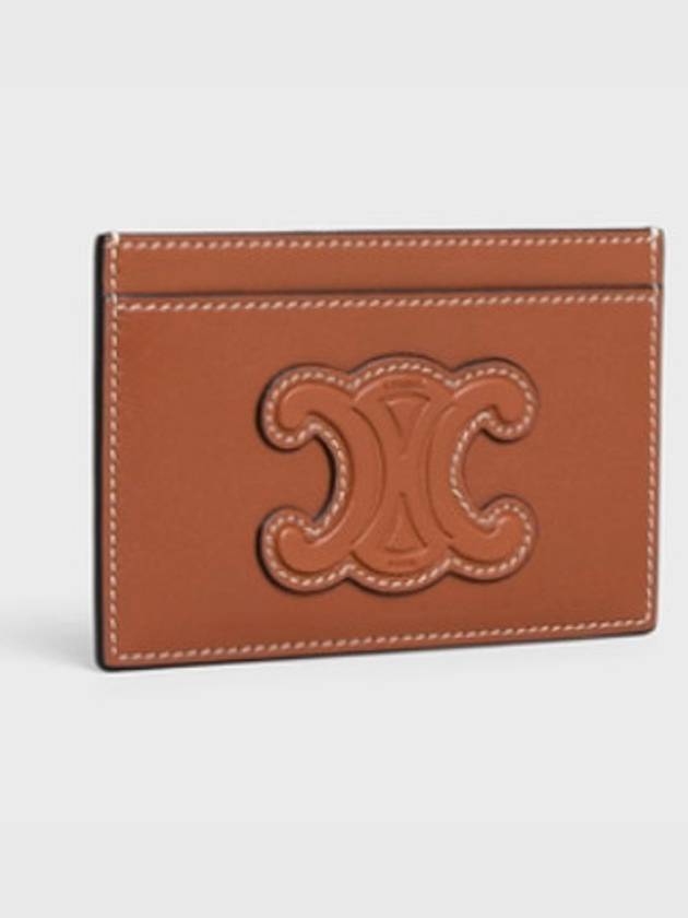 Coeur Triomphe Card Wallet Tan - CELINE - BALAAN 4