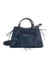 Neo Classic Grain Calfskin Small Tote Bag Blue - BALENCIAGA - BALAAN 2