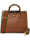 Diana Medium Tote Bag Brown - GUCCI - BALAAN 3