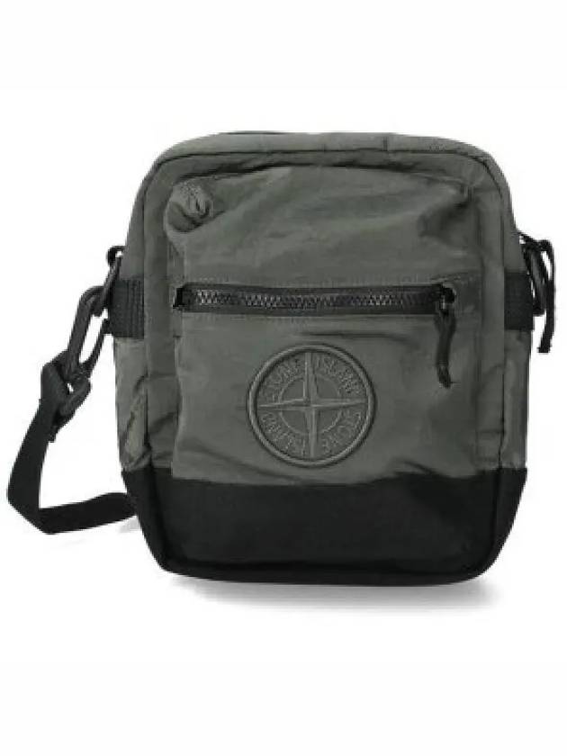 Logo Patch Cross Bag Green - STONE ISLAND - BALAAN 2