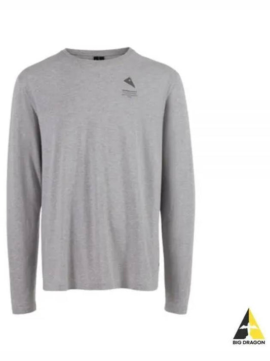 Luna Maker LS Tee Man Gray Melange 10063 905 - KLATTERMUSEN - BALAAN 2