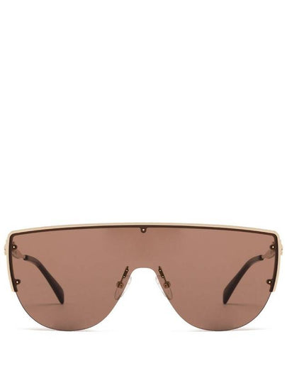 Eyewear Skull Stud Shield Frame Sunglasses AM0457S - ALEXANDER MCQUEEN - BALAAN 2