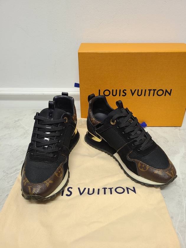 Black LV Monogram Runaway Sneakers 36 - LOUIS VUITTON - BALAAN 7