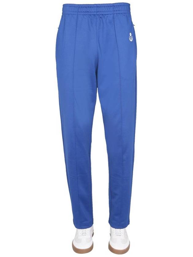 Logo Track Pants Blue - ISABEL MARANT - BALAAN 2