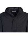 Techno Fabric Hooded Jacket Black - STONE ISLAND - BALAAN 5