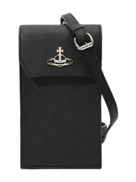 Saffiano phone bag - VIVIENNE WESTWOOD - BALAAN 1