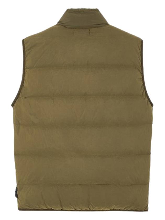 Seamless Tunnel Vest Khaki - STONE ISLAND - BALAAN 3