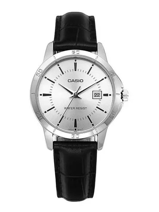 LTP V004L 7AUDF 7A Analog College Scholastic Ability Test Student Women s Leather Watch - CASIO - BALAAN 1