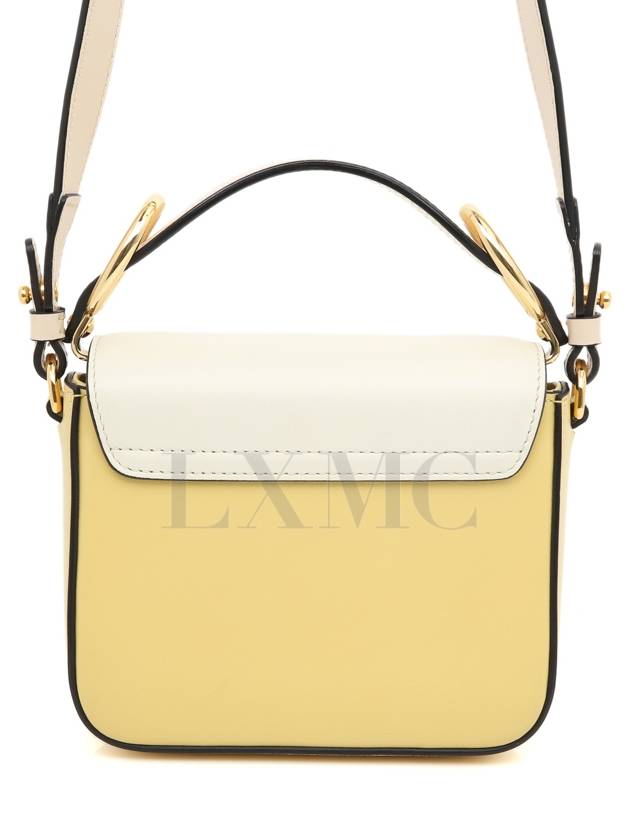 C Buckle Mini Tote White Cross CHC21US193 - CHLOE - BALAAN 3