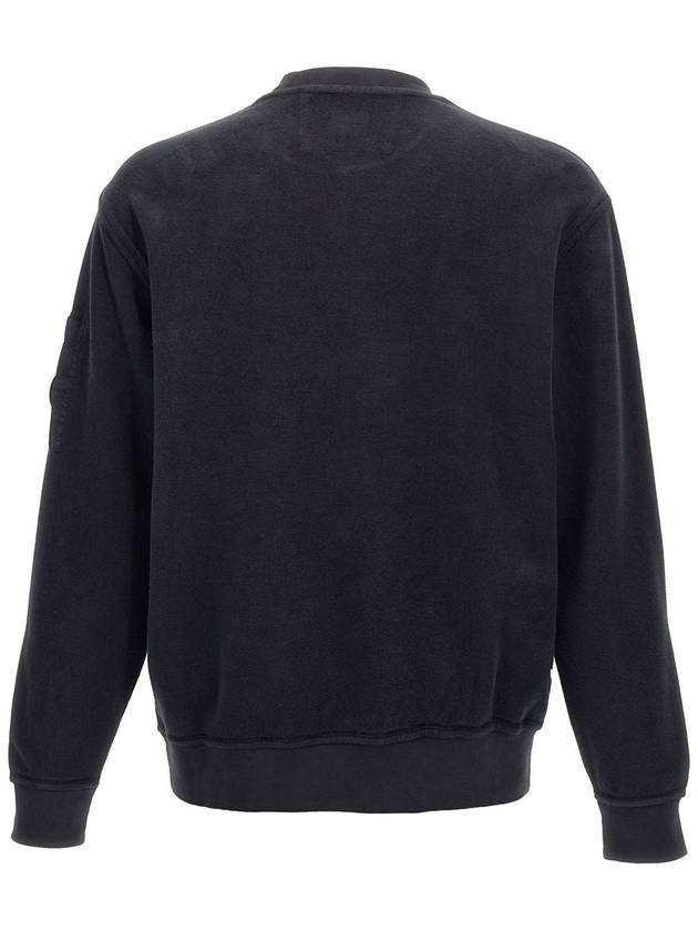 Lens Detail Sweatshirt Black - CP COMPANY - BALAAN 3