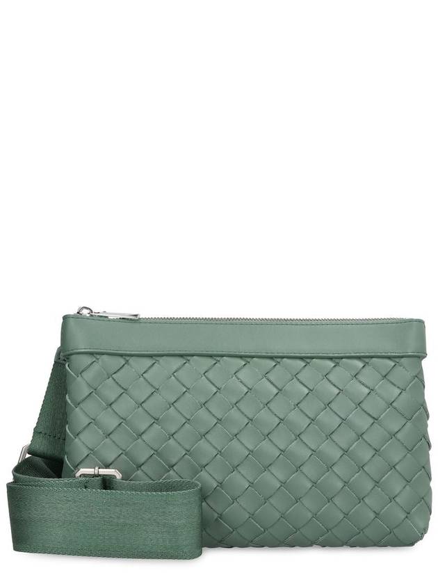 Classic Duo Shoulder Bag Green - BOTTEGA VENETA - BALAAN 4