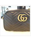 GG Marmont Matelasse Small Chain Shoulder Bag Black - GUCCI - BALAAN 4