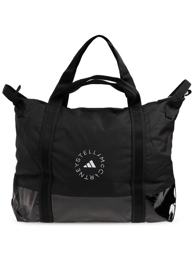 ADIDAS By Stella McCartney Gym Bag With Logo, Women's, Black - ADIDAS - BALAAN 3