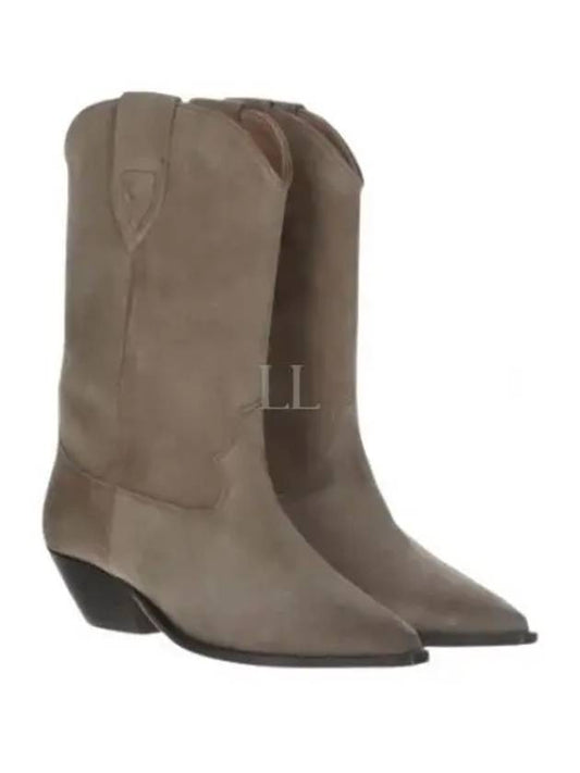 Duerto Suede Middle Boots Brown - ISABEL MARANT - BALAAN 2