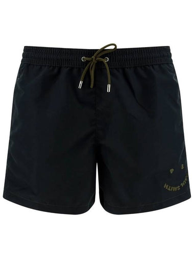 Harpy Face Swim Shorts Black - PAUL SMITH - BALAAN 1