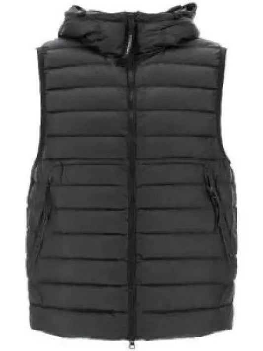 D.D. Shell Goggles Down Vest Black - CP COMPANY - BALAAN 2