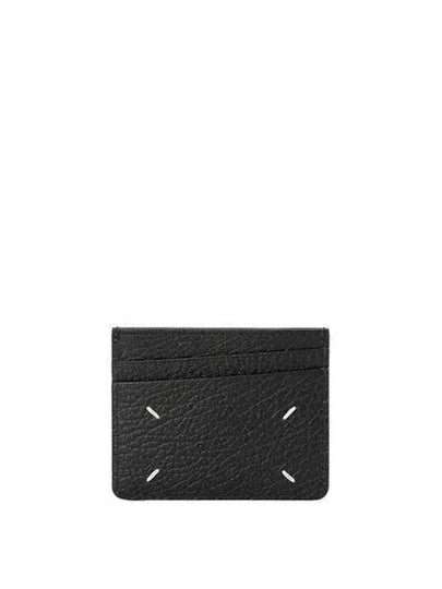 Four Stitch Card Wallet Black - MAISON MARGIELA - BALAAN 2