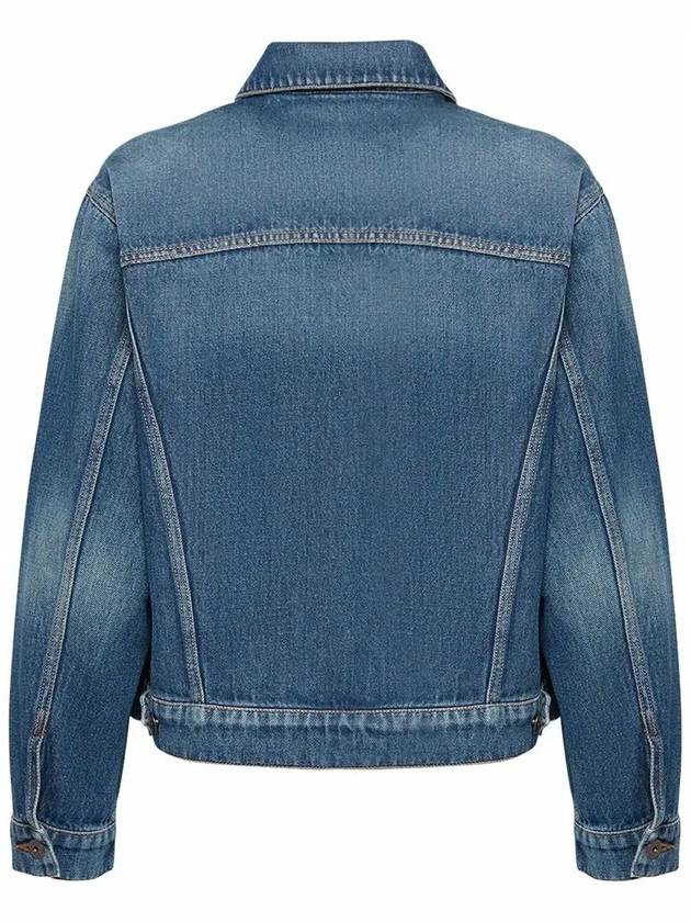 Napoli denim jacket blue 2425046091 005 - MAX MARA - BALAAN 3