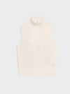 TURTLENECK SLEEVELESS SWEATER 2ADRH862Z 01OW - CELINE - BALAAN 2