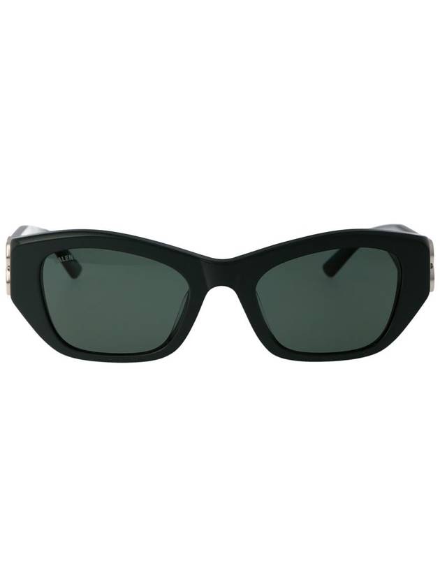 Sunglasses BB0311SK 004 SHINY SOLID DARK GREEN - BALENCIAGA - BALAAN 2