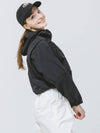 Golf Hooded Anorak Crop String Black Wind Jumper DO2232WB01 - DOYOUKNOWMC GOLF WEAR - BALAAN 3