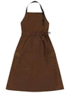 OG nylon apron dress burgundy - OFFGRID - BALAAN 4