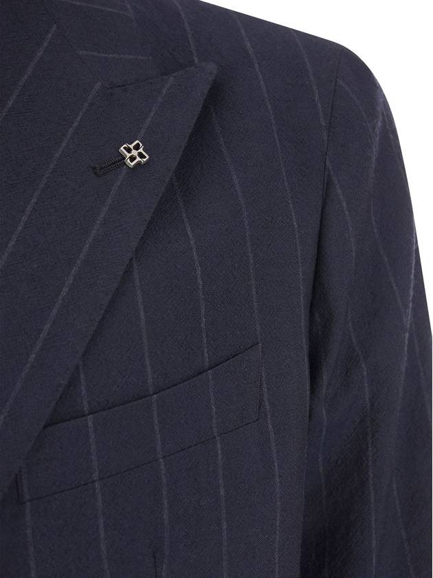 Double-breasted pinstripe suit - TAGLIATORE - BALAAN 4