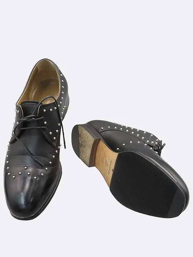 Black studded women s shoes size 35 - HERMES - BALAAN 3