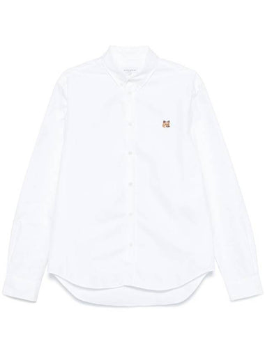 Maison Kitsuné Mini Fox Head Classic Bd Shirt Clothing - MAISON KITSUNE - BALAAN 1