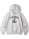 USN Heavyweight Hoodie Oatmeal - KND - BALAAN 2