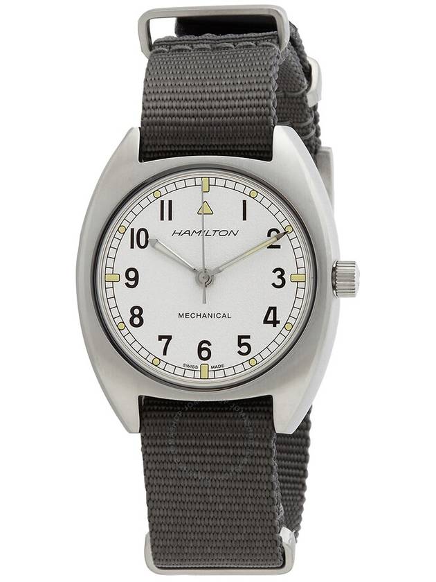 Khaki Aviation Pilot Pioneer Mechanical Watch Grey - HAMILTON - BALAAN 2