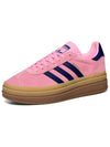 Gazelle Bold Low Top Sneakers Pink Glow - ADIDAS - BALAAN 5