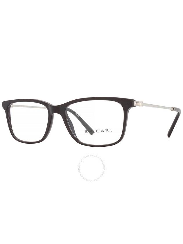 Bvlgari Demo Rectangular Men's Eyeglasses BV3053 5313 55 - BVLGARI - BALAAN 2