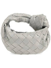 Candy Jodie Intrecciato Tote Bag Grey - BOTTEGA VENETA - BALAAN 4