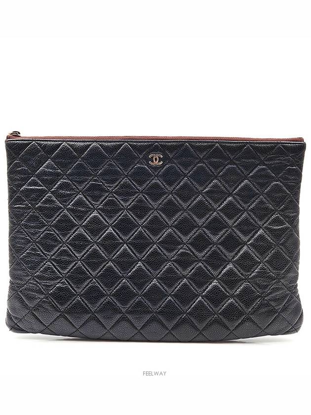 Classic Caviar Clutch Large - CHANEL - BALAAN 1