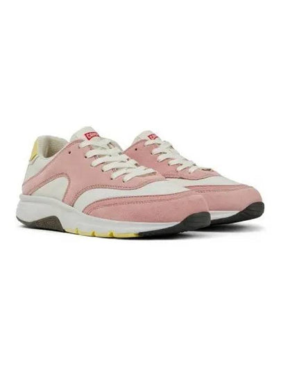 Drift Textile Leather Low-Top Sneakers Pink - CAMPER - BALAAN 2