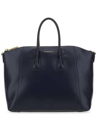 Antigona Small Leather Tote Bag Black - GIVENCHY - BALAAN 1