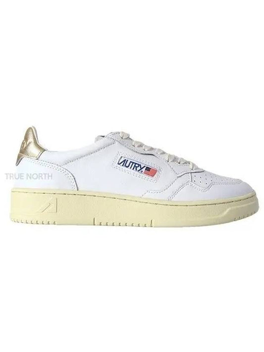 Medalist Low Top Sneakers Beige White - AUTRY - BALAAN 2