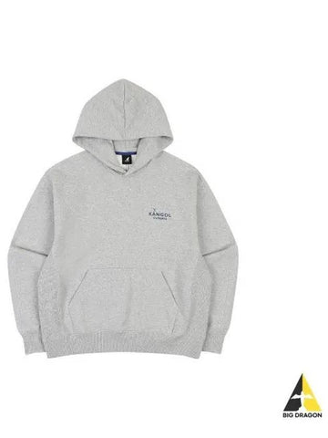 CBR Basic Hoodie 7003 Melange Gray - KANGOL - BALAAN 1