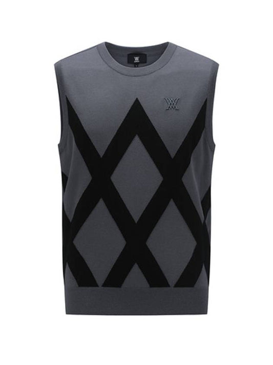 Official M NEW SIGNATURE KNIT VEST - ANEWGOLF - BALAAN 1