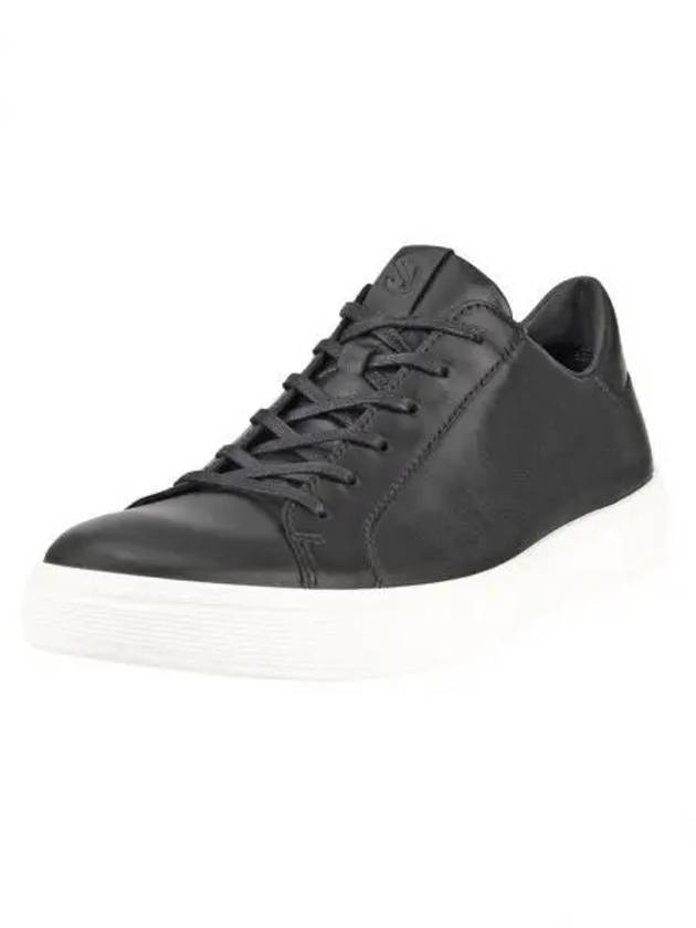 Men's Street Tray Low Top Sneakers Black - ECCO - BALAAN 2