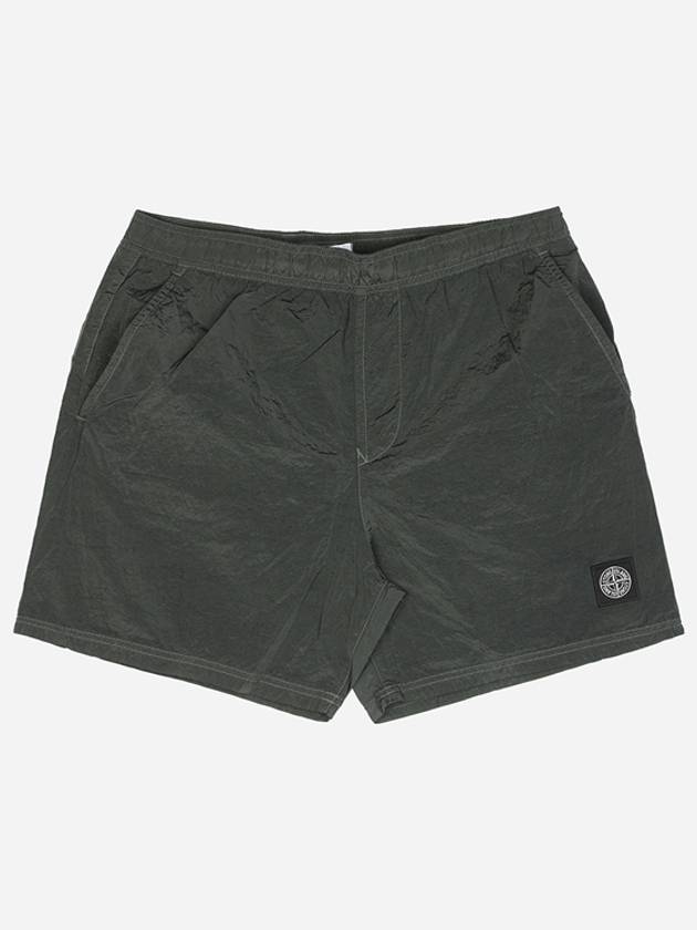 Nylon Metal Swimming Trunk Shorts Grey - STONE ISLAND - BALAAN 2